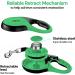 Edipets Green 5m Extendable & Retractable Dog Leash - Flexible Training Leash for Small Medium & Large Dogs - Buy Online on SooperMarket.com