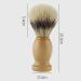 Perfeclan Razor Brush for Men - Luxurious Handmade Razor Accessories for Professional Hairdressing & Facial Bar Cleaning - Buy Online on SooperMarket.com