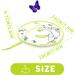 All For Paws 2 in 1 Automatic Cat Toys - Hide & Seek Flutter Bug Spinner for Indoor Cats - Buy Online on SooperMarket.com