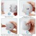 Closer Electric Nail Clipper Portable Automatic Nail Clippers for Adults Electric Nail Clippers White Easy Install Easy to Use - Buy Online on SooperMarket.com