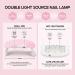 COSCELIA Mini UV LED Lamp for Gel Nails - 6W USB Portable Nail Dryer with 45/60s Timer | Professional Foldable Nail Gel Hardening Lamp - Buy Online on SooperMarket.com