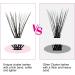 Fadlash 14mm D Curl Cluster Eyelash Extensions - 30 Root Individual Lashes, 0.07mm Thickness - Buy Online on SooperMarket.com