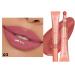 YOUNG VISION Hydrating Liquid Lipstick & Gloss Tint - Oil Infused Versatile Nude to Red Shades Cushion Applicators - Labial Liquido & Brillo Labial 03 - Sunset Glow | International Shipping Available - Buy Online on SooperMarket.com