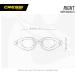 Cressi Adult Premium Swimming Goggles - Right Black | International Shipping Available - Buy Online on SooperMarket.com