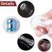Shop Luvadeyo 3-Piece Nail Art Stamper Set - Double-End Silicone Jelly Nail Stamping Tools for DIY Manicure - Transparent & Blue - Buy Online on SooperMarket.com