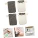 Baluue 16 Pcs Black Linen Soap Bag Soap Saver Soap Exfoliating Body Bar Soap Foaming Soap Foam Soap Flax - Buy Online on SooperMarket.com