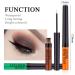 Matte Liquid Eyeliner Set - 12 Colors, Waterproof & Long Lasting for Women/Girls - Buy Online on SooperMarket.com