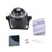 Boat Compsss, Black Electronic Adjustable Military Marine Ball Night Compass for Boat Vehicle
