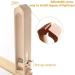 Leather Pony Clamp for Leathercraft Sewing DIY - Wood Hand Stitching & Lacing Tool - Buy Online on SooperMarket.com