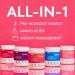 AminoLean Pre Workout Powder - Amino Energy & Weight Management with BCAA Amino Acids & Natural Caffeine - Blackberry Pomegranate Flavor - 70 Servings - Buy Online on SooperMarket.com