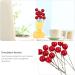 ABOOFAN 432 Pcs Diy Foam Red Fruit Berry Fall Berries for Crafts Red Berries Nativity Decor Faux Berries Branches Christmas Tree Filler Christmas Craft Wreath Pick Artificial Accessories - Buy Online on SooperMarket.com
