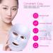 7 Color LED Light Therapy Mask - FEITA Photon Light Skin Rejuvenation Therapy Facial Skin Care Mask - Anti Aging - Reduce Wrinkles - Face Care Treatment - Buy Online on SooperMarket.com