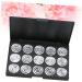 Estuche De Maquillaje 1pc Cosmetic Palette Practical 15 Holes Portable Durable Eyeshadow Palette Empty Eyeshadow Case Eyeshadow Case for Girls Makeup Cases - Buy Online on SooperMarket.com