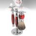 Luxury Retro Bortet Partial Shaving Set for Men - Stainless Steel Razor Brush Soap & Bowl - Premium Wet Shaving Experience - Buy Online on SooperMarket.com