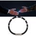 Buy Antistatic Bracelet - 8 Loops Silicone Waterproof Energy Balance Band for Winter Running (Black) | International Shipping - Buy Online on SooperMarket.com