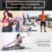Fitness Straps 3 Set - Gymnastics Resistance Bands for Yoga Strength Training & Muscle Building - Elastic Stretching Exercise Tapes - Buy Online on SooperMarket.com