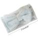 JSGHGDF Double Layer Butterfly Knot Headband for Baby Girls Lace Mesh Hair Ribbon Headwear with Delicate Lace Detailing Mint Green - Buy Online on SooperMarket.com