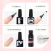 Phoenixy 6 Color Poly Nail Gel Kit with 36W UV/LED Lamp - Complete Nail Extension Set - Perfect Gift for Women - Buy Online on SooperMarket.com