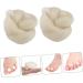 Wool Toe Spacers and Separators Set - 2pcs Nail Art Tools for Toe and Finger Stretching - Orthotic Pedicure Kit - Buy Online on SooperMarket.com