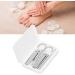 Manicure Set 5 Pieces Manicure Set Personal Care Nail Clipper Kit Stainless Steel High Sharpness Nail Clippers Pedicure Kit Professional Grooming Kit for Finger Nail Toenail Ear - Buy Online on SooperMarket.com