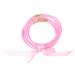 STOBOK 1pc Ribbon Glitter Bracelet Bangles Glitter Jelly Bangle Silicone Glitter Filled Jelly Bracelet Bowknot Jelly Bangle Bracelets Purple Women's Plastic Accessories Bagging Machine Pink 7.5x7.5cm