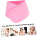 Cervical Fixation Tape - Neck Wrinkle Patches & Gel Pads for Skin Care | Smoothing Neck Strap | Pink 47x9.5cm - Shop Internationally - Buy Online on SooperMarket.com