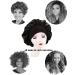 Nuoshen 2 Pack Silky Bonnets with Wide Elastic Band for Curly Hair Protection - Black (Pack of 1) - Buy Online on SooperMarket.com
