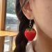 Delicate Resin Strawberry Earrings Simulation Fruit Earwears for Any Occasion - Buy Online on SooperMarket.com