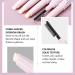 LSxia Double-headed Eye Brow Wax Pen - 2 in 1 Clear Gel Pencil with Comb, Waterproof Brow Styling for 3D Eyebrows makeup - Buy Online on SooperMarket.com