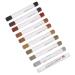 uxcell 10pcs Furniture Repair Wax Filler Stick Wood Scratch Filler Crayons Touch Up Repair Pens for Scratches Holes Floor Laminate Carpenters Tables Desks