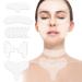 Face Lifting Patches Reusable Plumping Neck Pads Facial Wrinkle Smoothing Patches All in One Wrinkle Treatment Anti-Ageing for Rejuvenated Skin elasticity Anti Wrinkle Patches (Style B)