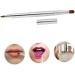 minkissy Flat Concealer Brush Silicone Makeup Applicator Travel Makeup Dual End Lip Brush Set De Maquillaje Retractable Lip Brush for Lipstick Flexible Lipstick Brush Lip - Buy Online on SooperMarket.com