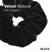4-Piece Velvet Hair Tie Set for Women Girls & Children Perfect for Updos & Ponytails - Black Multipack - Buy Online on SooperMarket.com