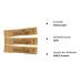 Coffeefair Brown Cane Sugar Sticks | 100 x 4g Cane Sugar Pack | Premium Sweetener for Coffee & Tea - Buy Online on SooperMarket.com