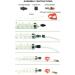 CYCEARTH Bike Bicycle DOT Oil Bleed Kit Tool for Avid Disc Brake - Elixir, Juicy, SRAM, Formula - Buy Online on SooperMarket.com