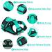Breakproof Cat Leash Set & Adjustable Soft Kitten Vest with Reflective Stripes - Green Small Cat Dishes for Kittens - Buy Online on SooperMarket.com