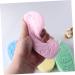 Healeved 4pcs Bath Sponge Set - Portable Baby Body Scrubber & Shower Tool - Child Household Bath Accessory - Sponge Brush 13x7cm - Buy Online on SooperMarket.com