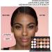 Joyeee Cream Contour Palette 20 Colors Concealer & Colour Corrector Kit with 11 Bamboo Makeup Brushes - 1.00g - Buy Online on SooperMarket.com
