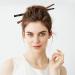 DHWEKU 2 Pieces Wooden Hair Chopsticks Bamboo Hair Chopsticks Hair Sticks for Women Wooden Hair Pins Hair Bun Sticks for Hair Bun - Buy Online on SooperMarket.com
