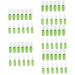 FOMIYES 60 Pcs Spray Bottle Makeup Container Plastic Pump Bottles Clear Spray Bottle Nasal Saline Bottle Nasal Pump Sprayer Nasal Spray Pump Bottle Spray Travel Bottle Small Spray Bottle 9X2.4X2.4CMx5pcs Assorted Colorx5pcs