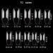 Fightart 600PC Artificial Fingernails - 10 Sizes Nail Tips for Salon & DIY Nail Art - Perfect for International Shipping - Buy Online on SooperMarket.com