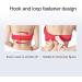 HOHXFYP USB Breast Massager Cotton Electric Vibration Breast Enlargement Bra Wearable Bust Lift Enhancer Machine Shoulder Strap Included Red - Buy Online on SooperMarket.com