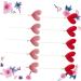 Warmhm 10pcs Valentines Day Food Picks Engagement Cake Toppers Valentine Day Food Picks Christmas Cupcake Topper Proposal Cake Toppers Valentine Day Party Supplies Heart Love Fruit Baby - Buy Online on SooperMarket.com