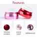 Clear Silicone Jelly Stamper Nail Dotting Pen Transparent Nail Stamper Scraper for French Tip Nails Art Design Manicure Tools (Set C) - Buy Online on SooperMarket.com