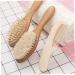 Healeved Wood Tools Scalp Massager Brush Set for Babies - Gentle Massage and Detangling Hairbrush - Buy Online on SooperMarket.com