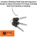 Kryptonite New York Cinch Ring Chain 12mm x 75cm with EVS4 Disc Shackle - Ultimate Security Solution - Buy Online on SooperMarket.com