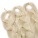 Tess 41 Jumbo Braids Extensions - Synthetic Crochet Hair 3PCs 165g - Light Blonde #613 - 100cm Braiding Hair - Buy Online on SooperMarket.com