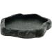Uotyle Reptile Feeding Bowl Crawler Pet Feeding Round bowl Food Water Non-toxic Resin Dish Suitable for Reptile Turtle Tortoise Scorpion Lizard Crabs Pets Supplies Cyan Small - Buy Online on SooperMarket.com