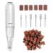 Portable Electric Nail Drill Machine Professional 35000 RPM Manicure Pedicure Polishing Nail File Drill Kit Set with Sanding Bands for Acrylic Gel Nails 1 Count (Pack of 1)