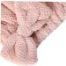 MAGICLULU Coral Fleece Hair Drying Cap Fast Drying Cap Shower Water Absorption Hair Cap Pink Princess Hat Hedging - Buy Online on SooperMarket.com